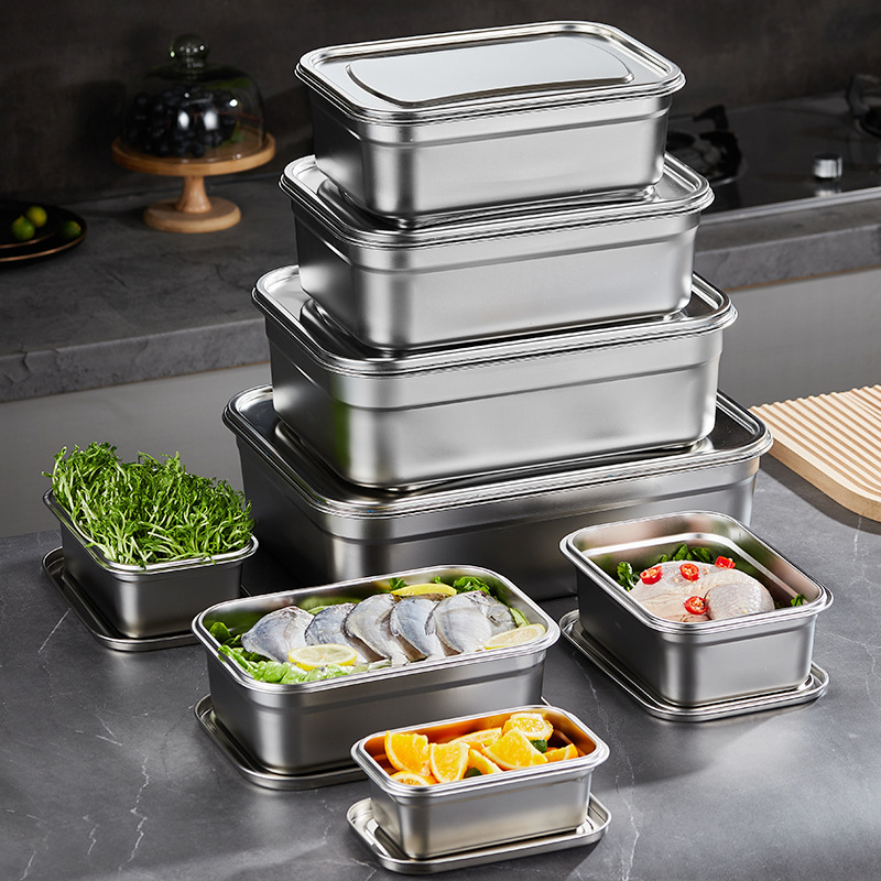 Meal Prep Lunch Boxes - Boîte à lunch isolante en acier