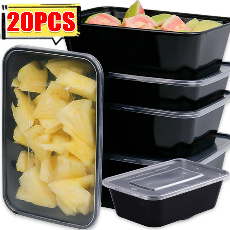 Meal Prep Dinners - Contenants de stockage alimentaire 10/20x avec