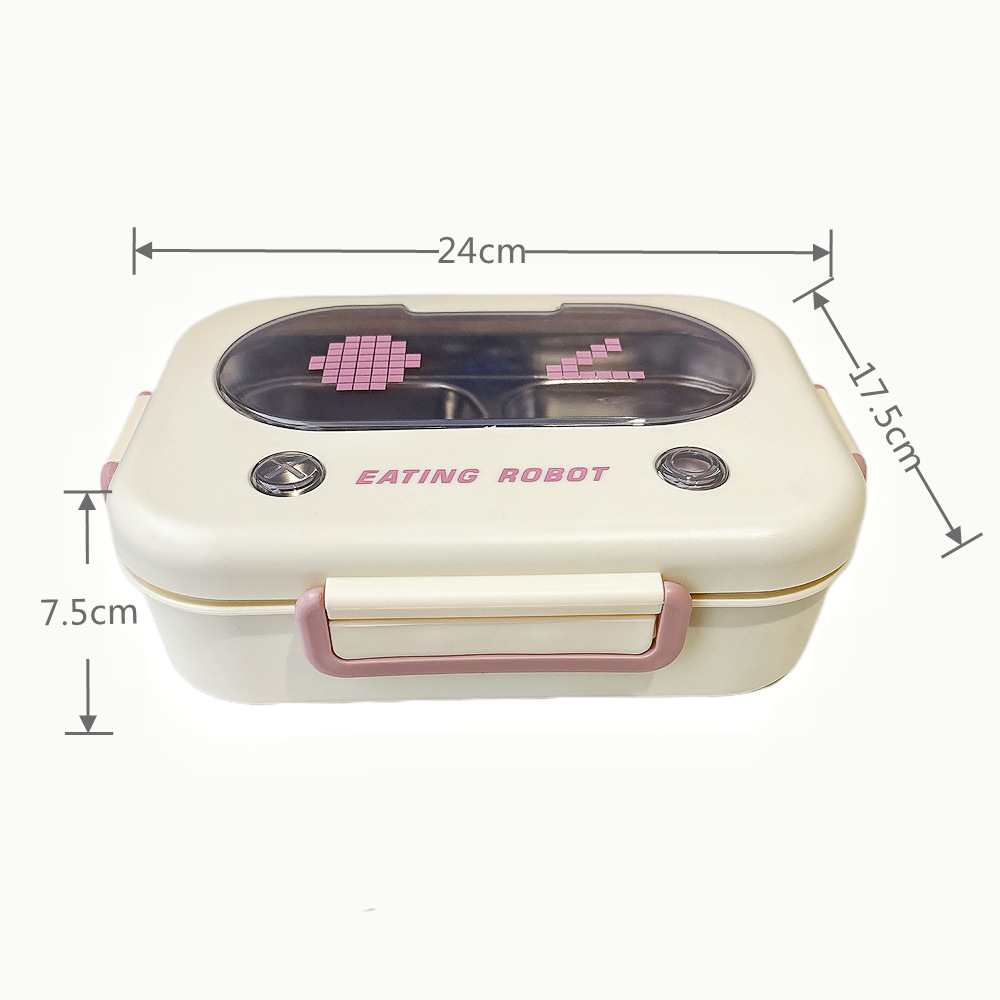 Meal Prep Lunch Boxes - Boîte à bento thermique en acier
