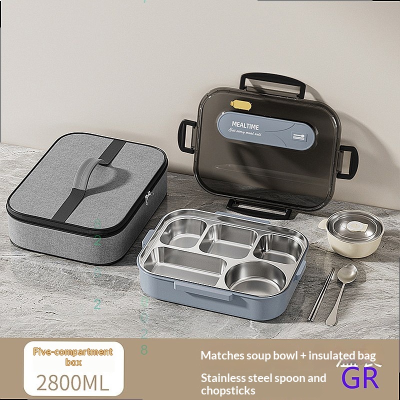 Stainless Bento Box - Boîte à bento grande capacité en
