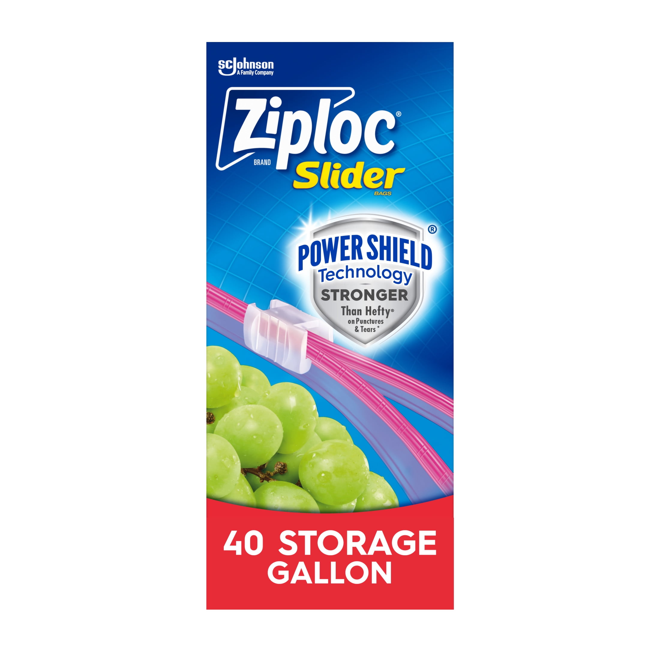 Meal Prep Ziploc - Sacs de conservation alimentaire Ziploc Gallon