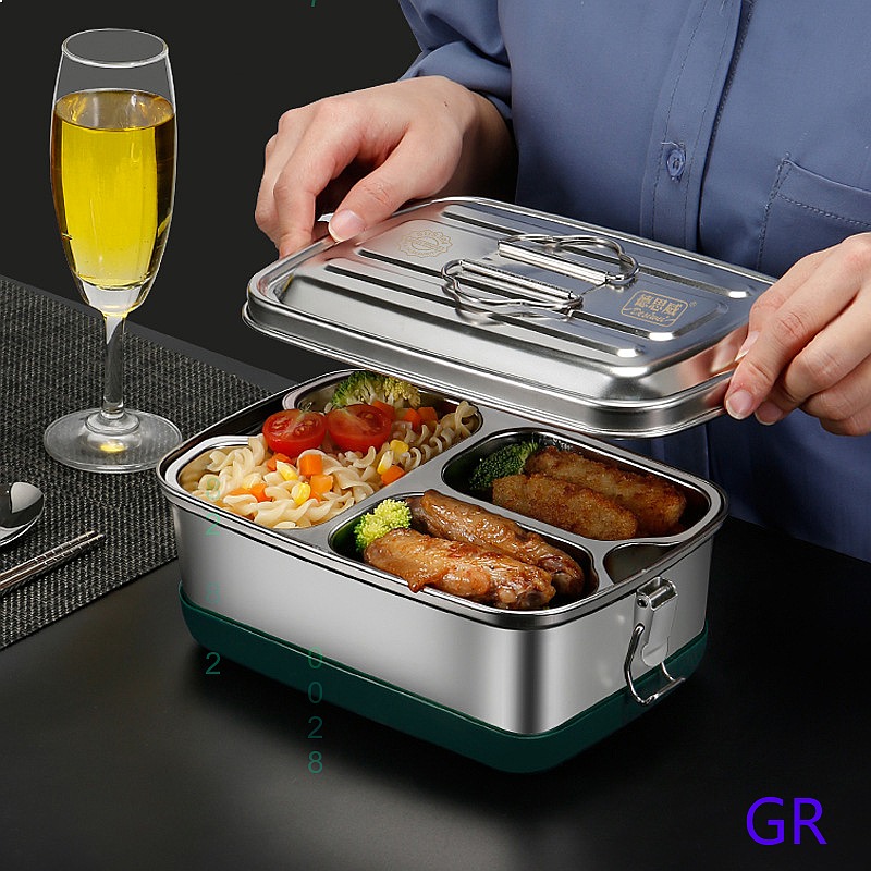Stainless Bento Box - Boîte à lunch en acier inoxydable