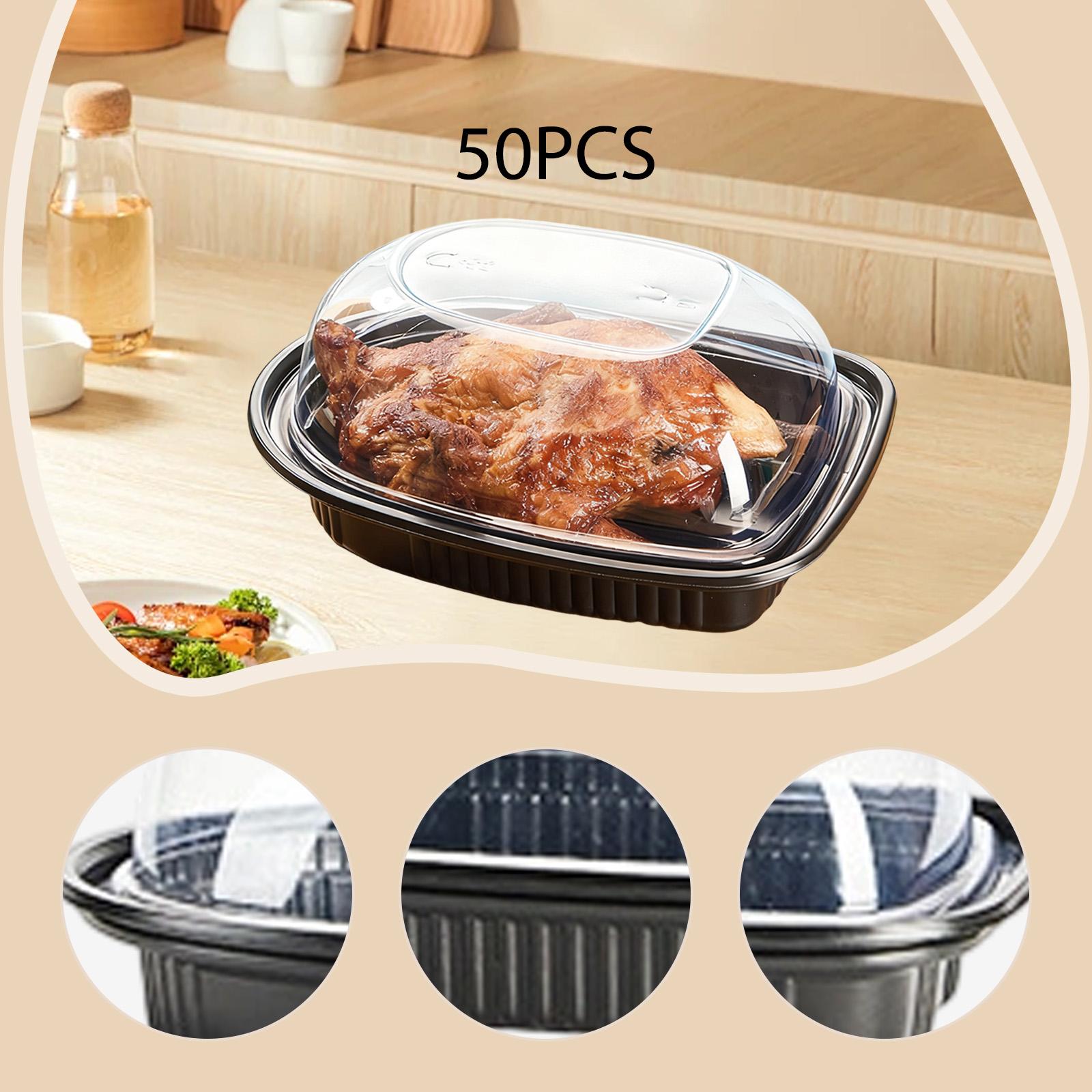 Boîtes jetables pour poulet rô - Meal Prep Rotisserie Chicken avis et prix