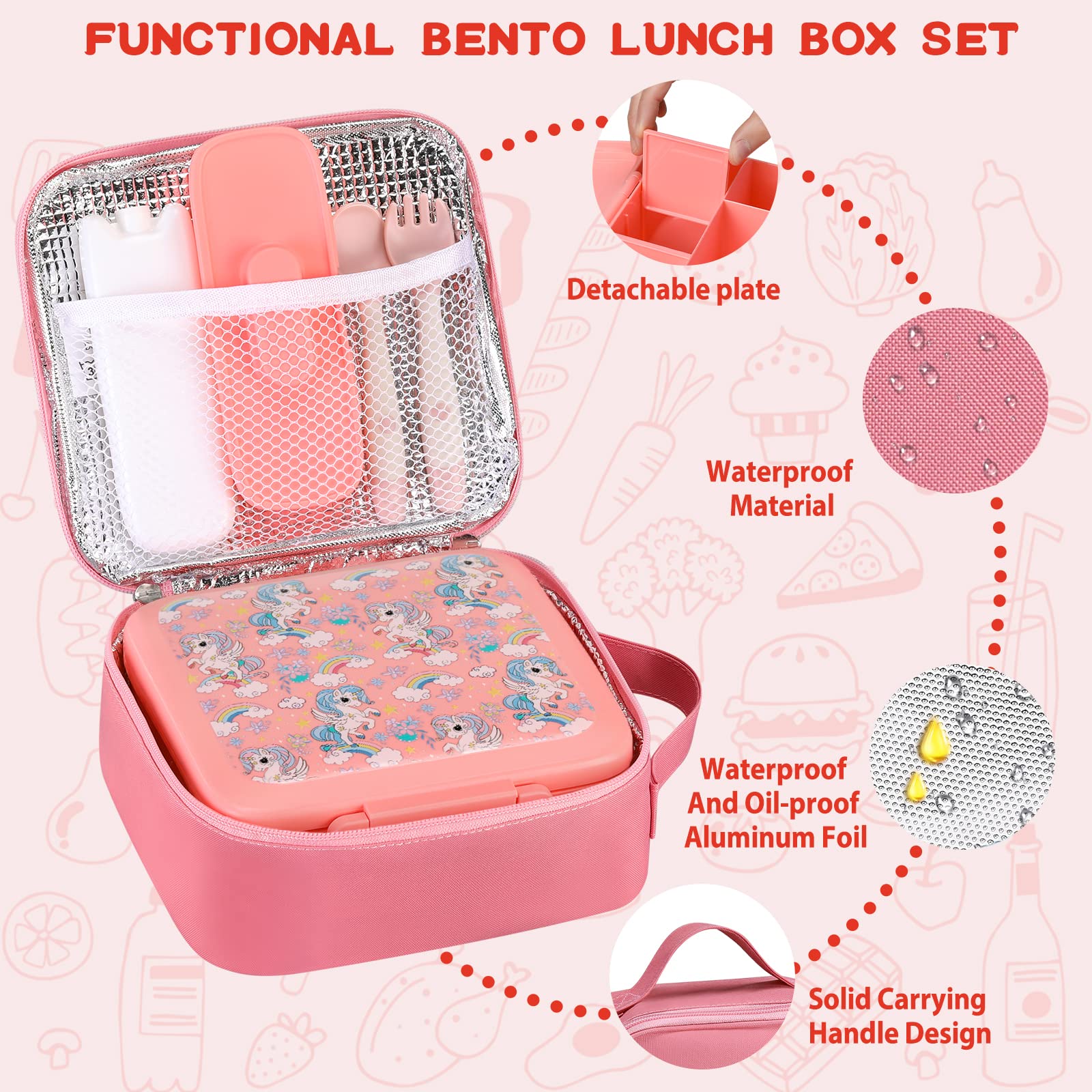 Boîte à déjeuner Bento pour en - Meal Prep Lunch Boxes avis et prix