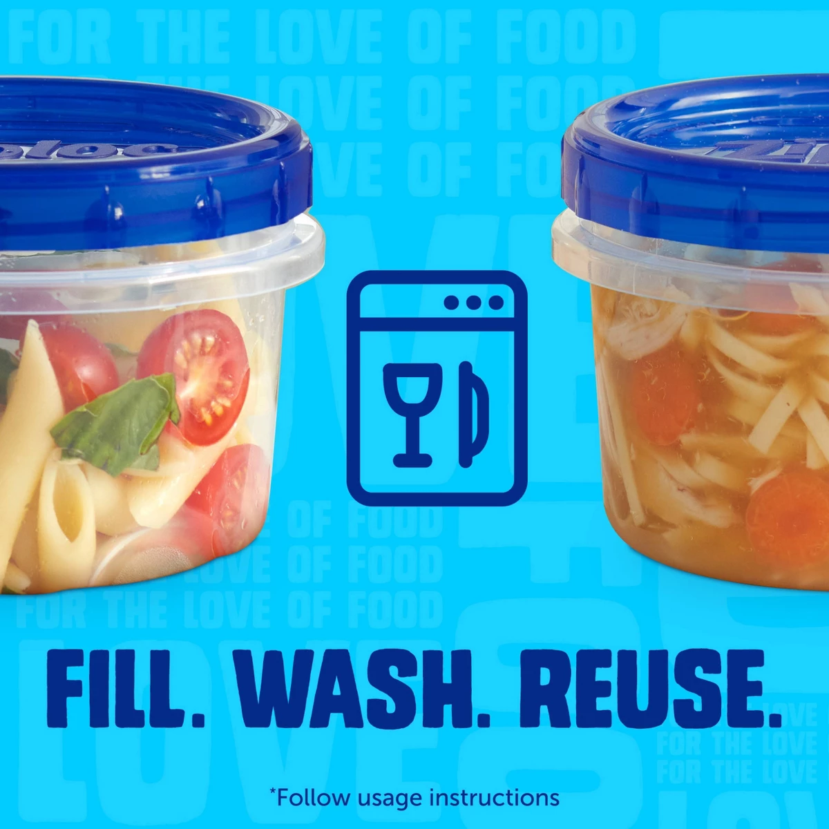 Contenants de stockage aliment - Meal Prep Ziploc avis et prix