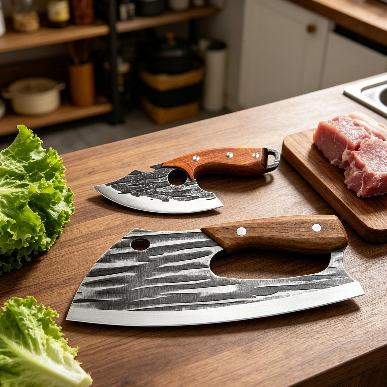 2 hachettes à viande robustes  - Meal Prep Restaurant avis et prix