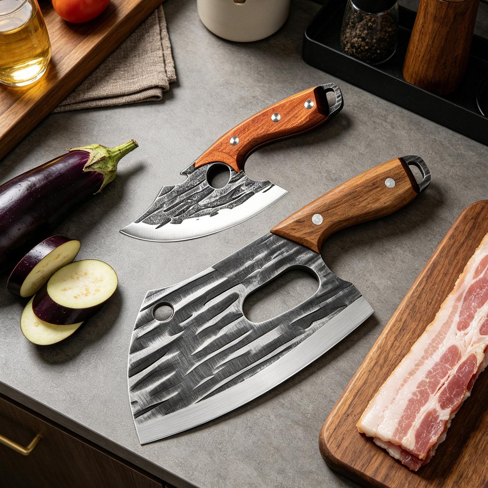 2 hachettes à viande robustes  - Meal Prep Restaurant avis et prix