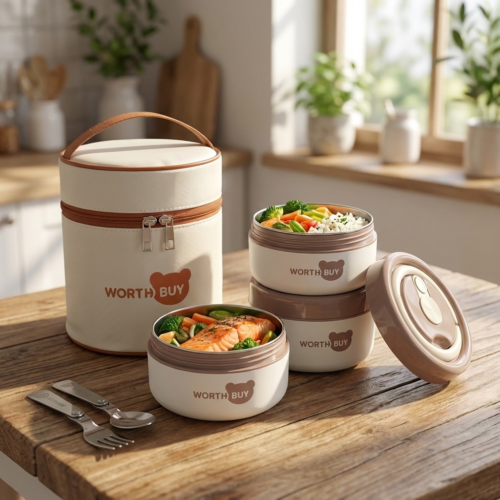 Boîte à lunch thermique portab - Stainless Bento Box avis et prix