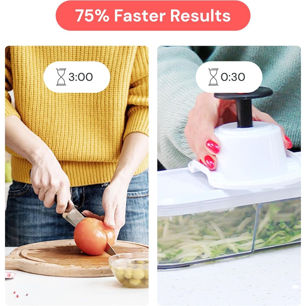 Hachoir à légumes - Hache et t - Meal Prep Veggie avis et prix