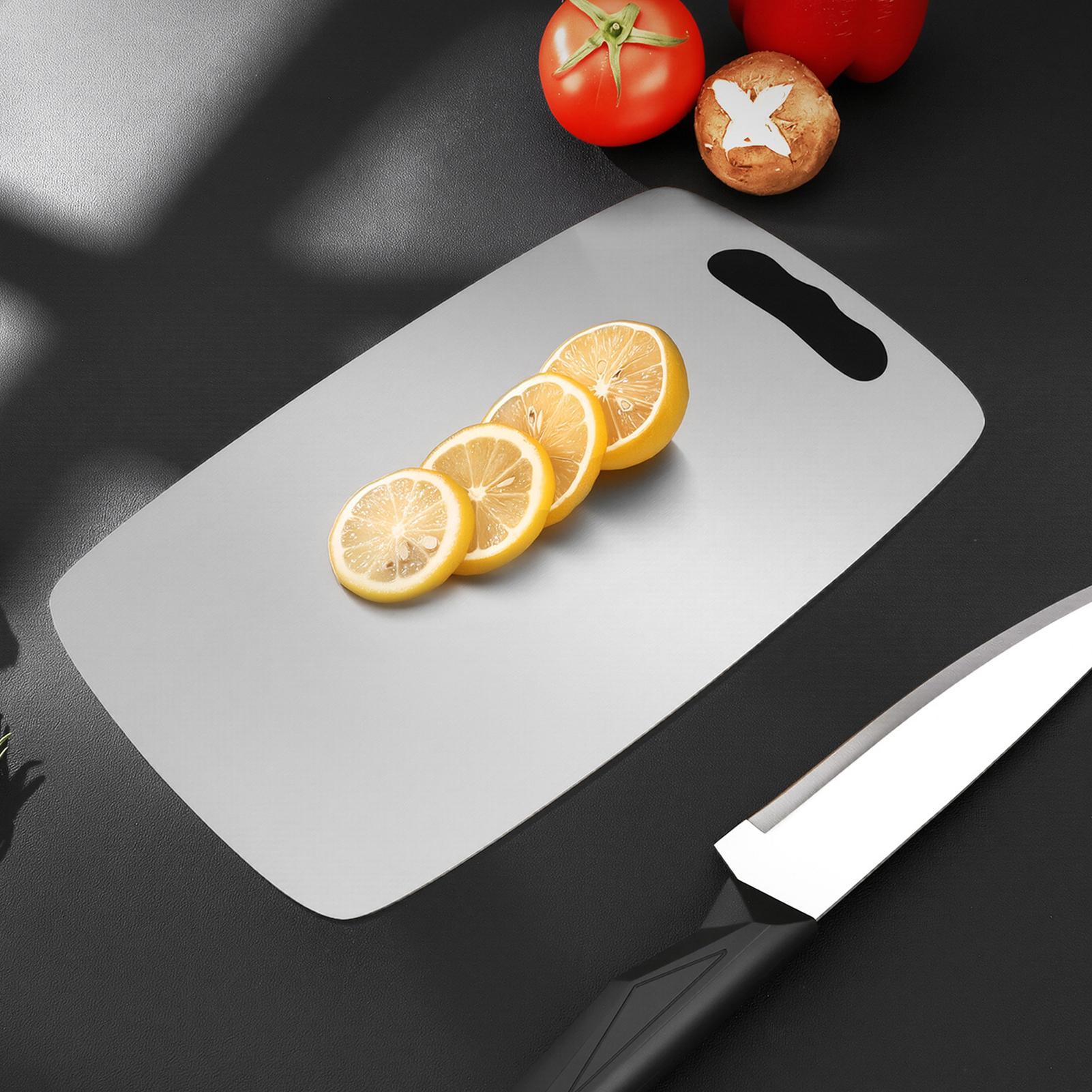 Planche à découper en métal, e - Meal Prep Veggie avis et prix