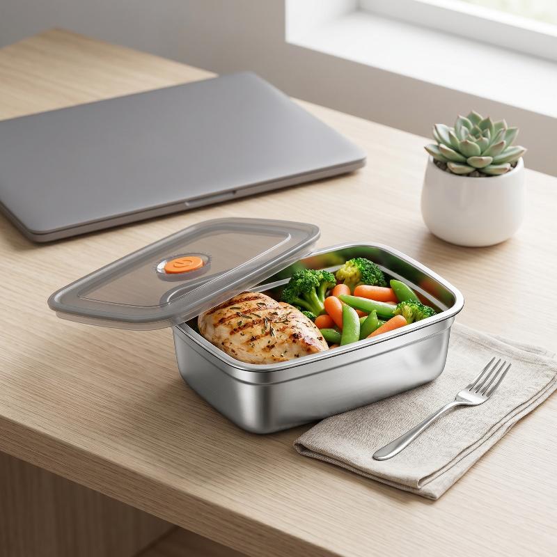 Boîte à lunch de camping en ac - Stainless Bento Box avis et prix