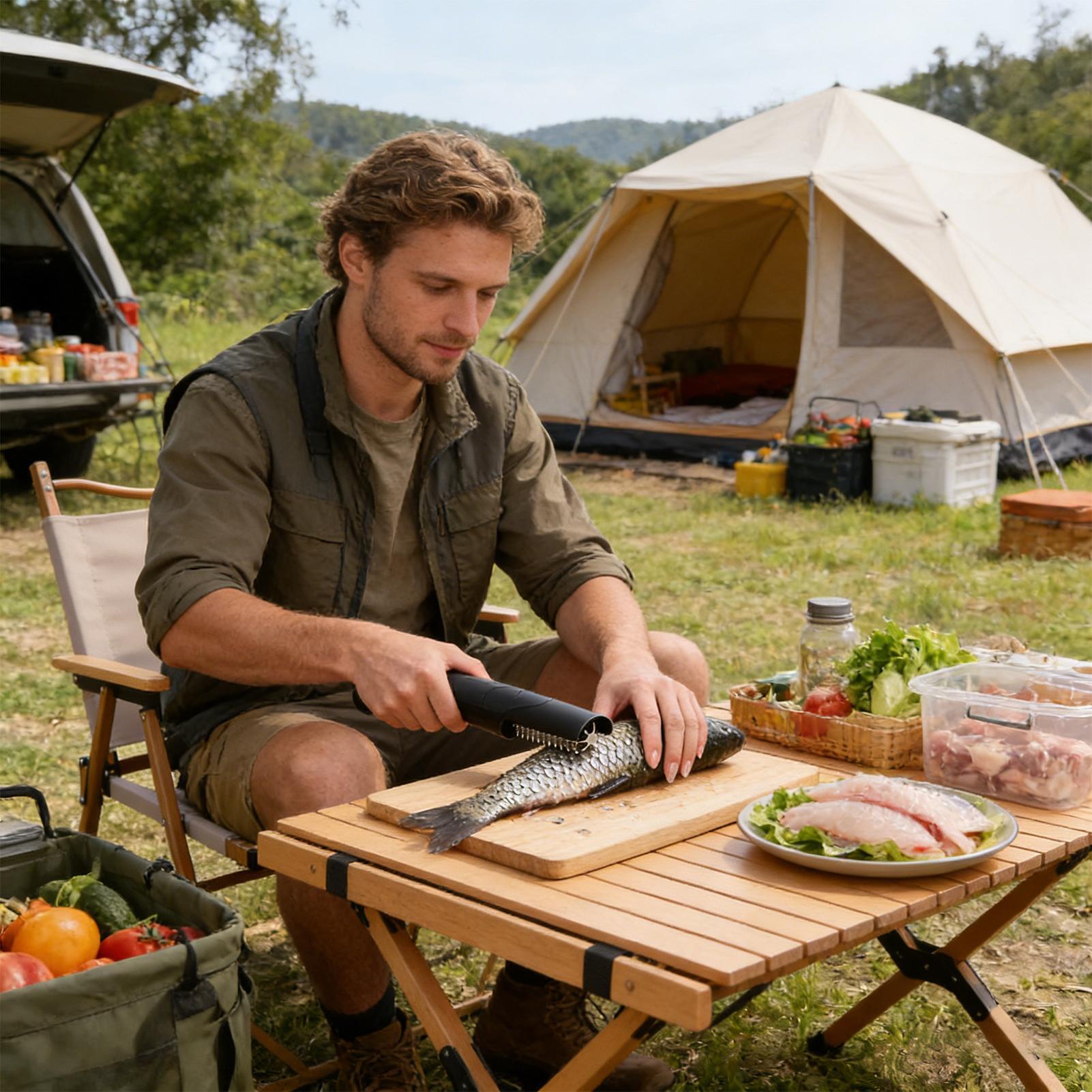 Écailleur de poisson sans fil, - Meal Prep Restaurant avis et prix
