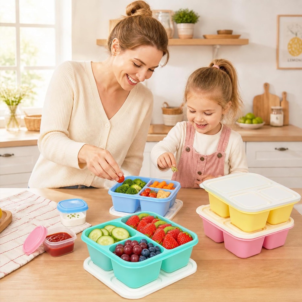 Boîte à bento à 3 compartiment - Meal Prep Lunch Boxes avis et prix