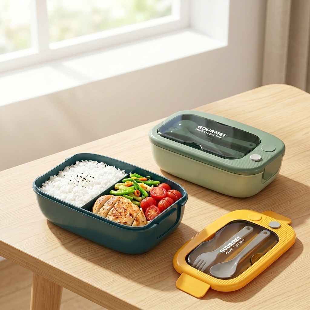 Boîte à bento en plastique mic - Meal Prep Lunch Boxes avis et prix
