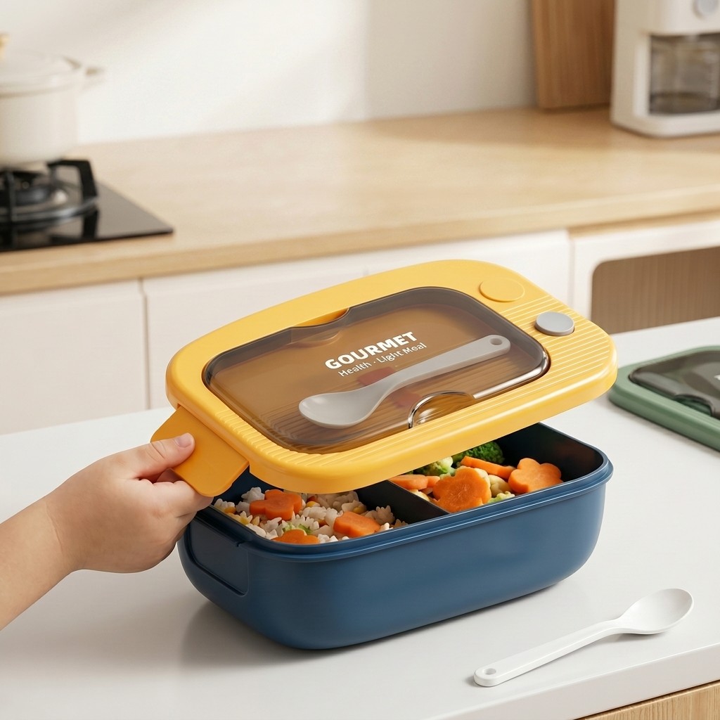 Boîte à bento en plastique mic - Meal Prep Lunch Boxes avis et prix