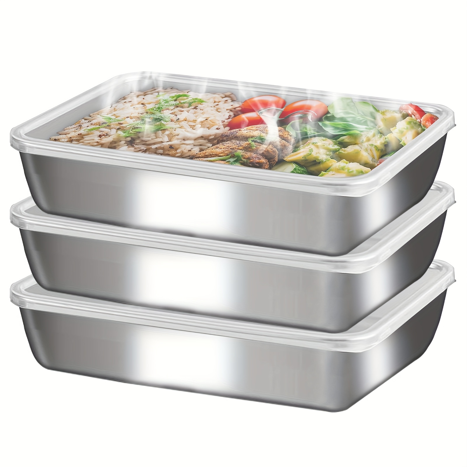3 boîtes alimentaires en acier - Stainless Bento Box avis et prix