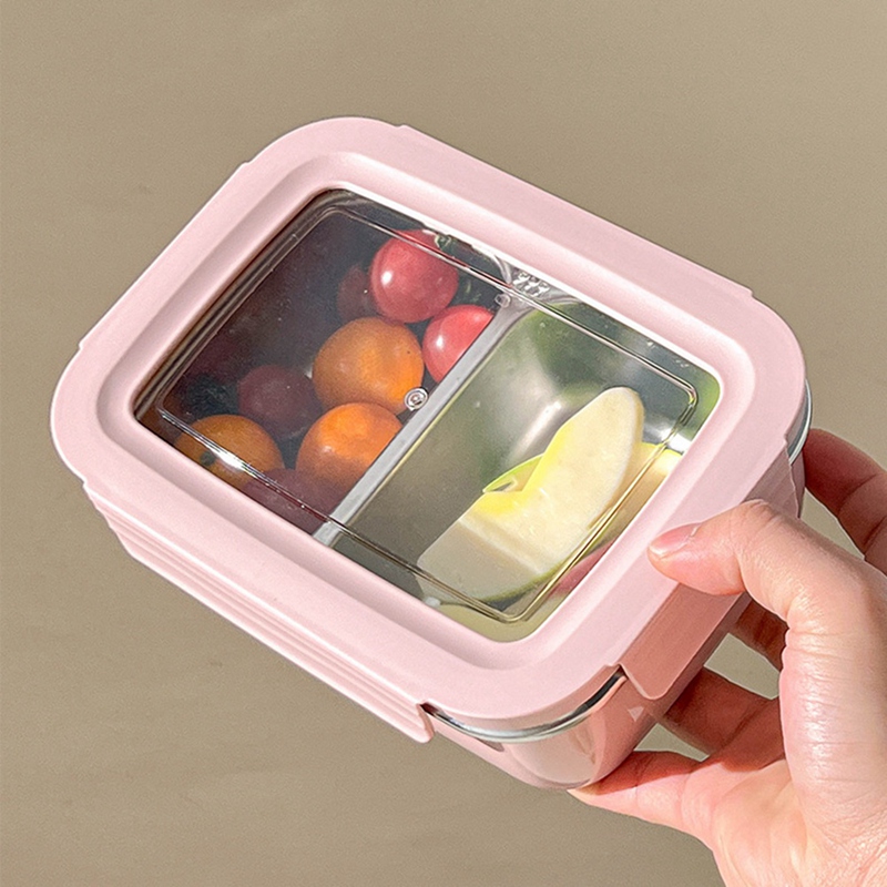 Boîte à lunch bento divisée en - Stainless Bento Box avis et prix