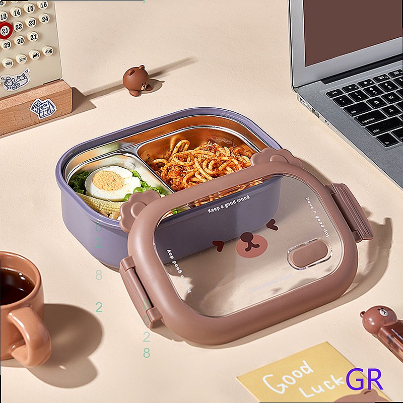 Boîte à lunch isotherme en aci - Stainless Bento Box avis et prix