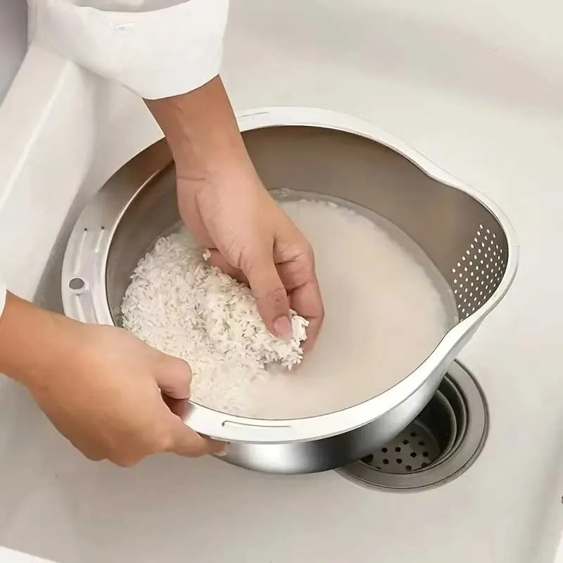 Passoire de lavage en acier in - Meal Prep Veggie avis et prix