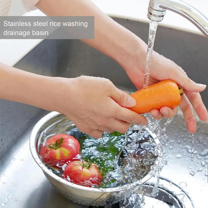 Passoire de lavage en acier in - Meal Prep Veggie avis et prix
