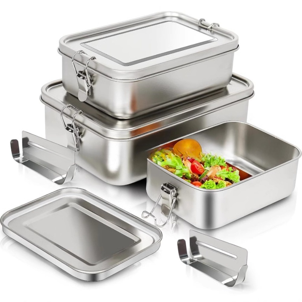 Boîte à Bento en acier inoxyda - Meal Prep Lunch Boxes avis et prix